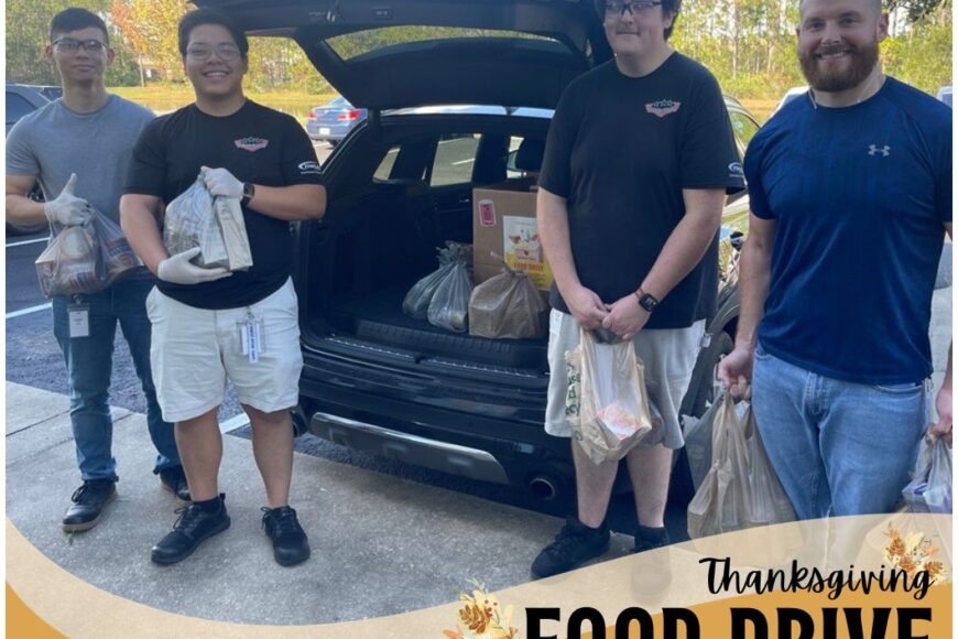 Aero-Hose Corp donates to Green Cove Springs Food Pantry