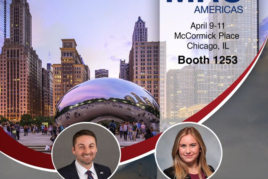 Aero-Hose team will attend the 2024 MRO Americas at Chicago, Illinois’ McCormick Place April 9-11, 2024