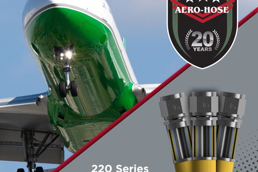 220 Series Lightweight Aerospace Hose with Fire Protection