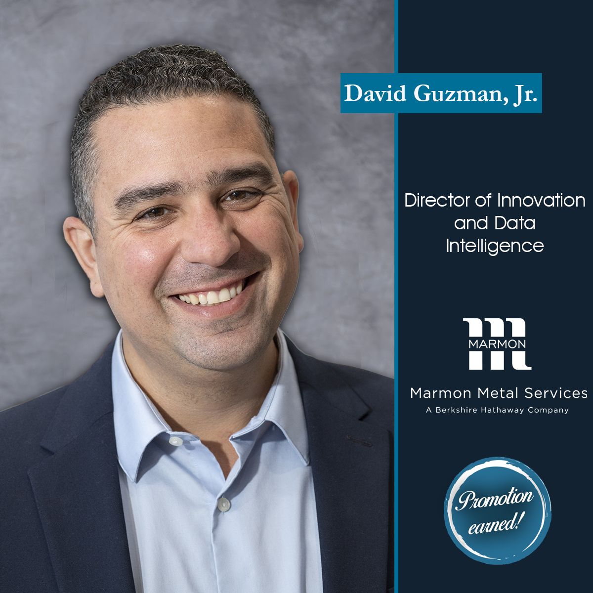 David Guzman Jr. Promoted to Lead Innovation and Data Intelligence at Marmon Metal Services 4