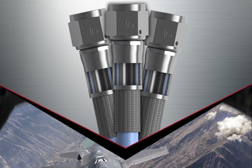 High-Pressure Aerospace Hose for Mission-Critical Applications